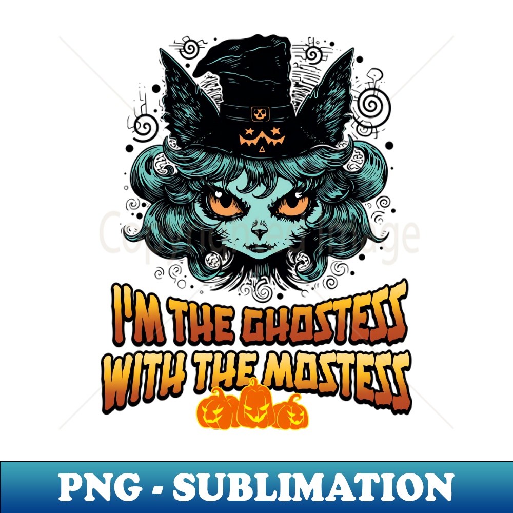 I am the Ghostess with the mostess - PNG Sublimation Digital - Inspire ...
