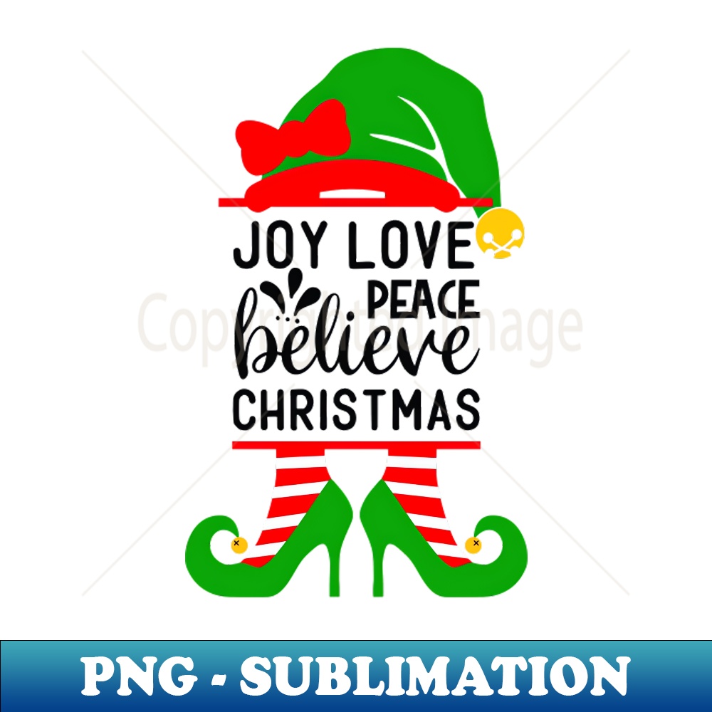 Joy Love Peace Believe Printables