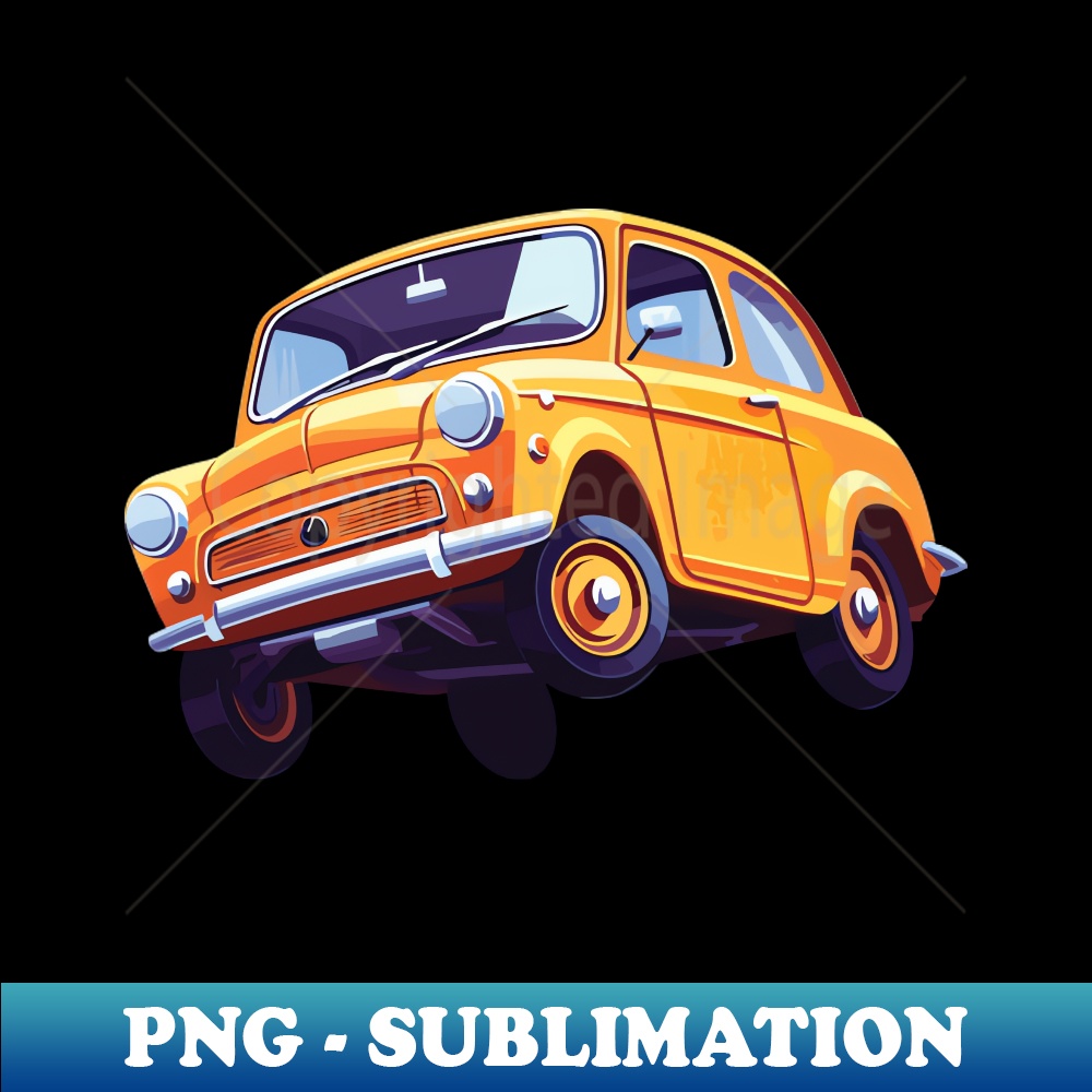 Jumping Car Cute Little Car - Signature Sublimation PNG File | Inspire ...