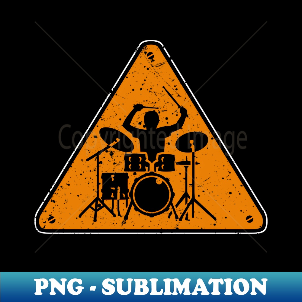 Drummer Sign Drummer Vintage Sign - Professional Sublimation Digital Down | Inspire ...