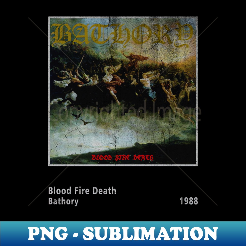 Bathory Metal Band - Fanart Tribute - PNG Transparent Sublim - Inspire ...