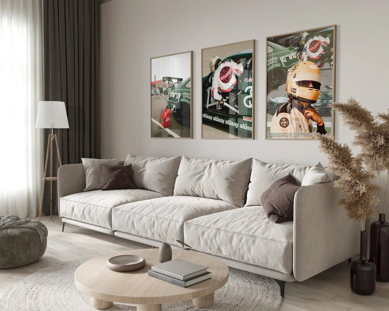 Stussy Set of 3 Posters, Stussy 8 ball, Stussy Poster, Stuss Inspire