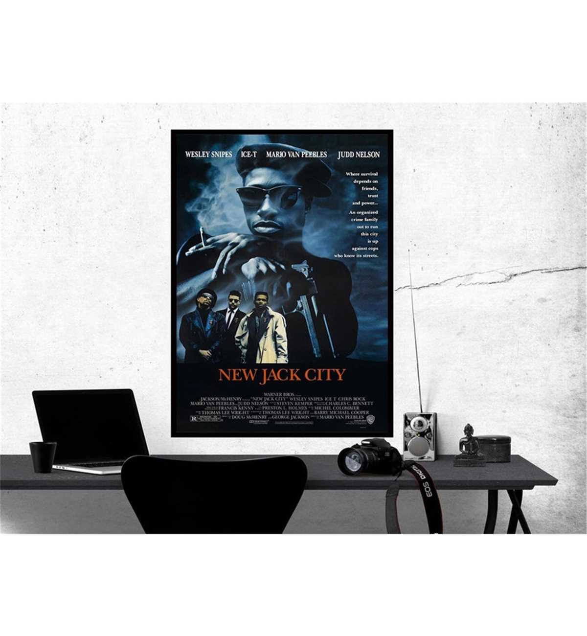 New Jack City Movie Poster, Room Decor, Home Inspire Uplift