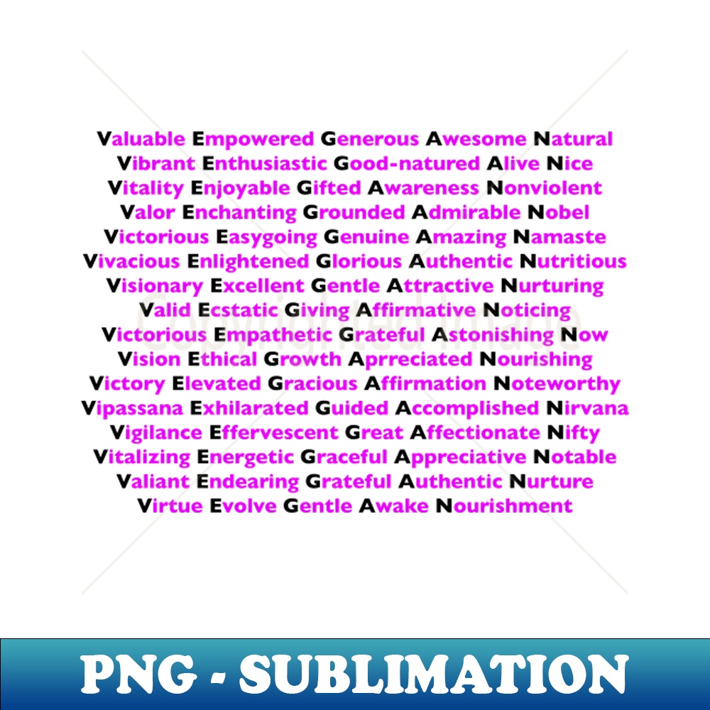 VEGAN - Modern Sublimation PNG File - Stunning Sublimation G | Inspire ...