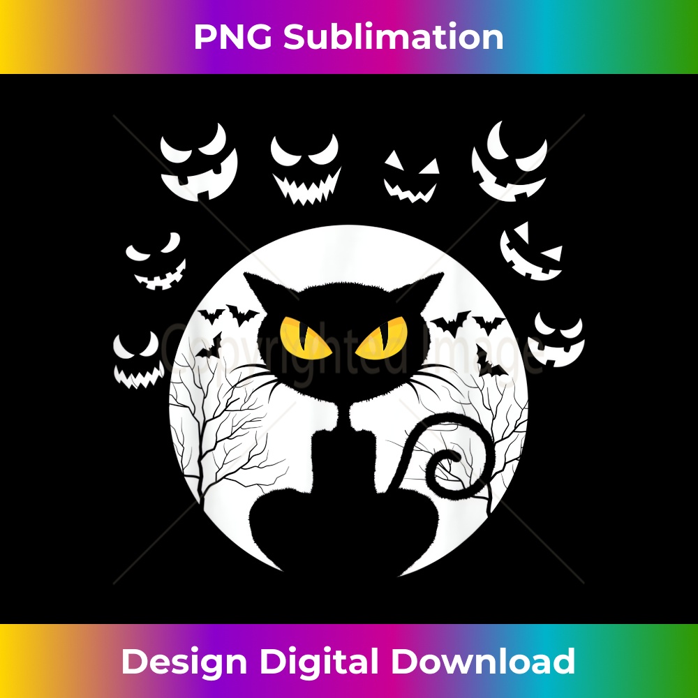 black cat halloween and pumpki - Luxe Sublimation PNG Downlo | Inspire ...