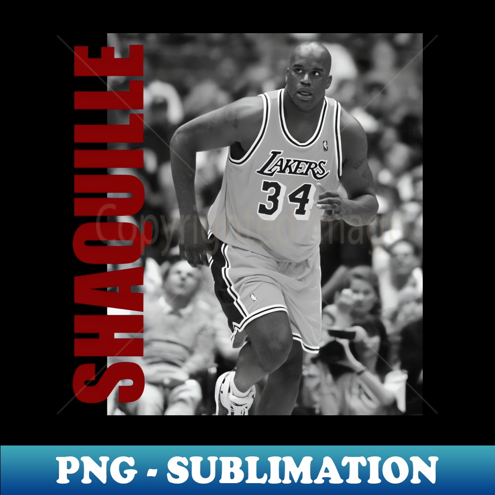 Shaquille ONeal Shaquille ONeal Retro Aesthetic Fan Art 80 | Inspire Uplift