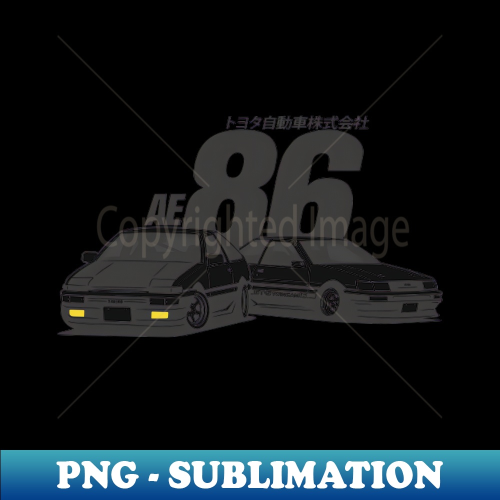 AE86 initial D - Fujiwara Tofu Shop - PNG Transparent Sublim | Inspire ...