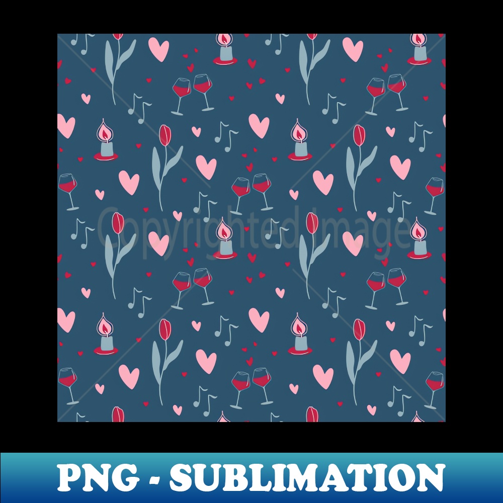 Valentines day pattern - Unique Sublimation PNG Download - I - Inspire ...