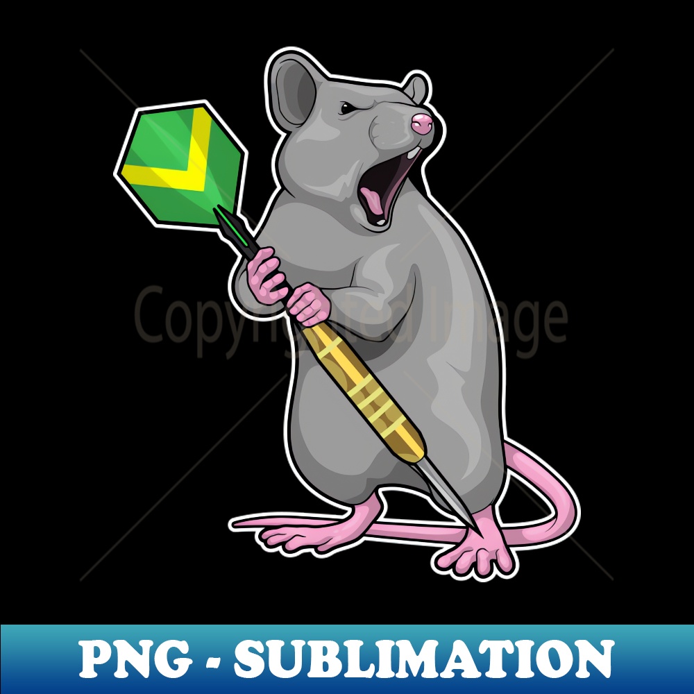 Rat Darts Dart - Retro PNG Sublimation Digital Download - Tr - Inspire ...