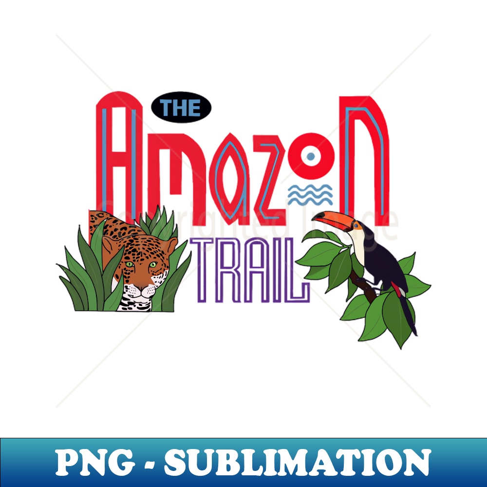 The Amazon Trail Game Logo Exclusive PNG Sublimation Downl Inspire