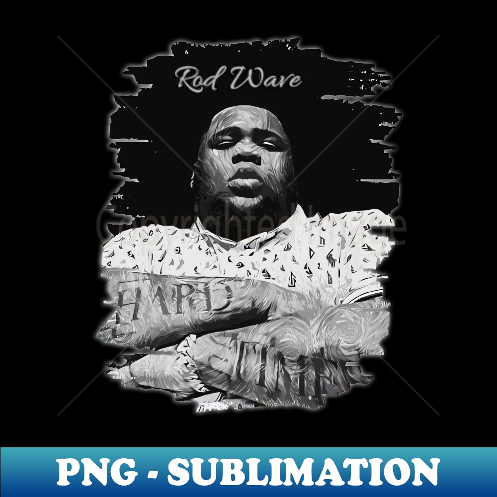 Rod Wave brush art SublimationReady PNG File Stunning Inspire Uplift