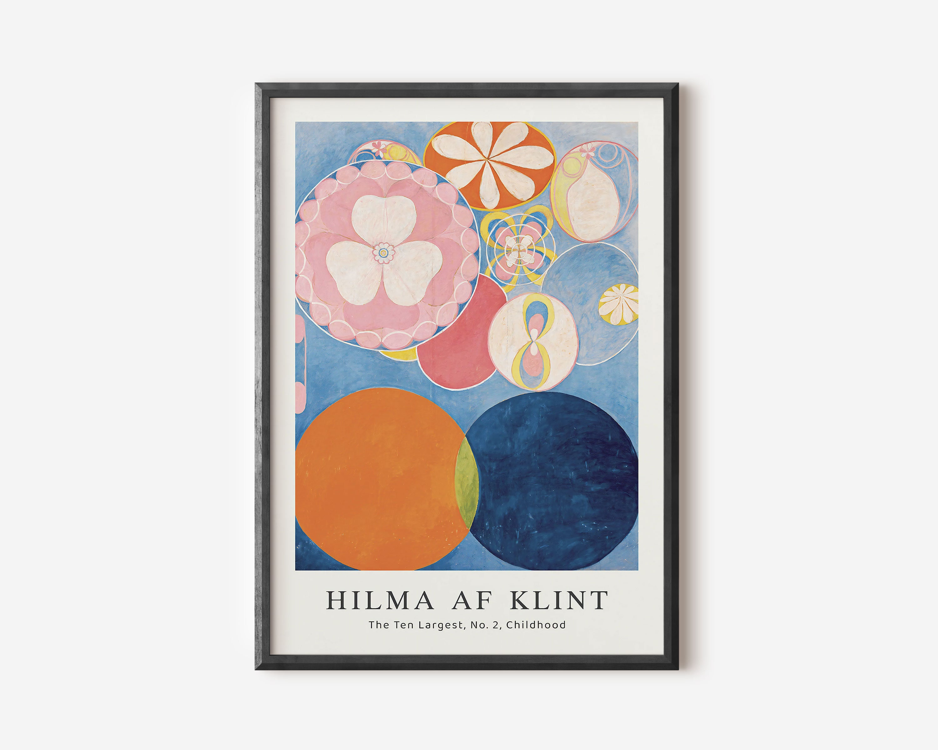Hilma Af Klint Exhibition Poster, Famous Klint Gallery Wall - Inspire