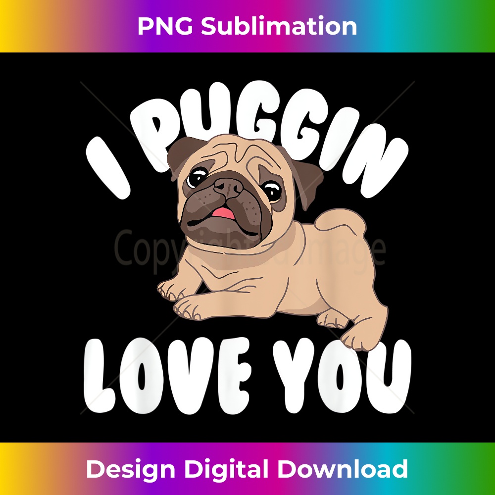 Gift For Pug Lovers I Puggin Love You - Innovative PNG Subli | Inspire ...