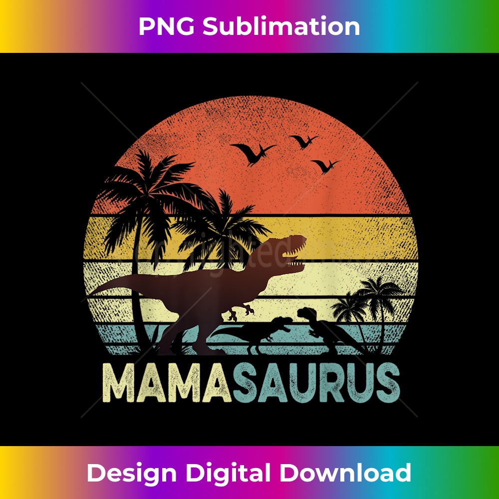Mama Dinosaur Mamasaurus 2 Two - Vibrant Sublimation Digital | Inspire ...