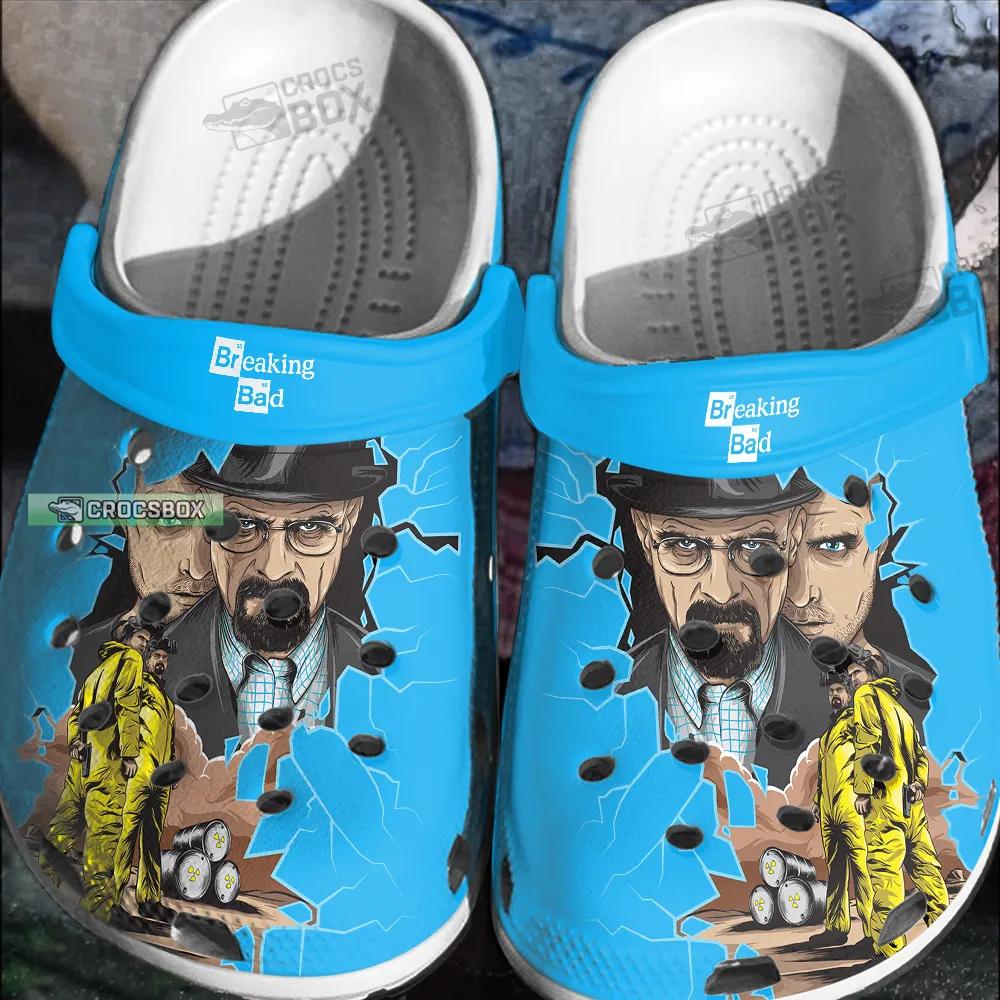 Badass Chemistry Breaking Bad Crocs Blue | Inspire Uplift