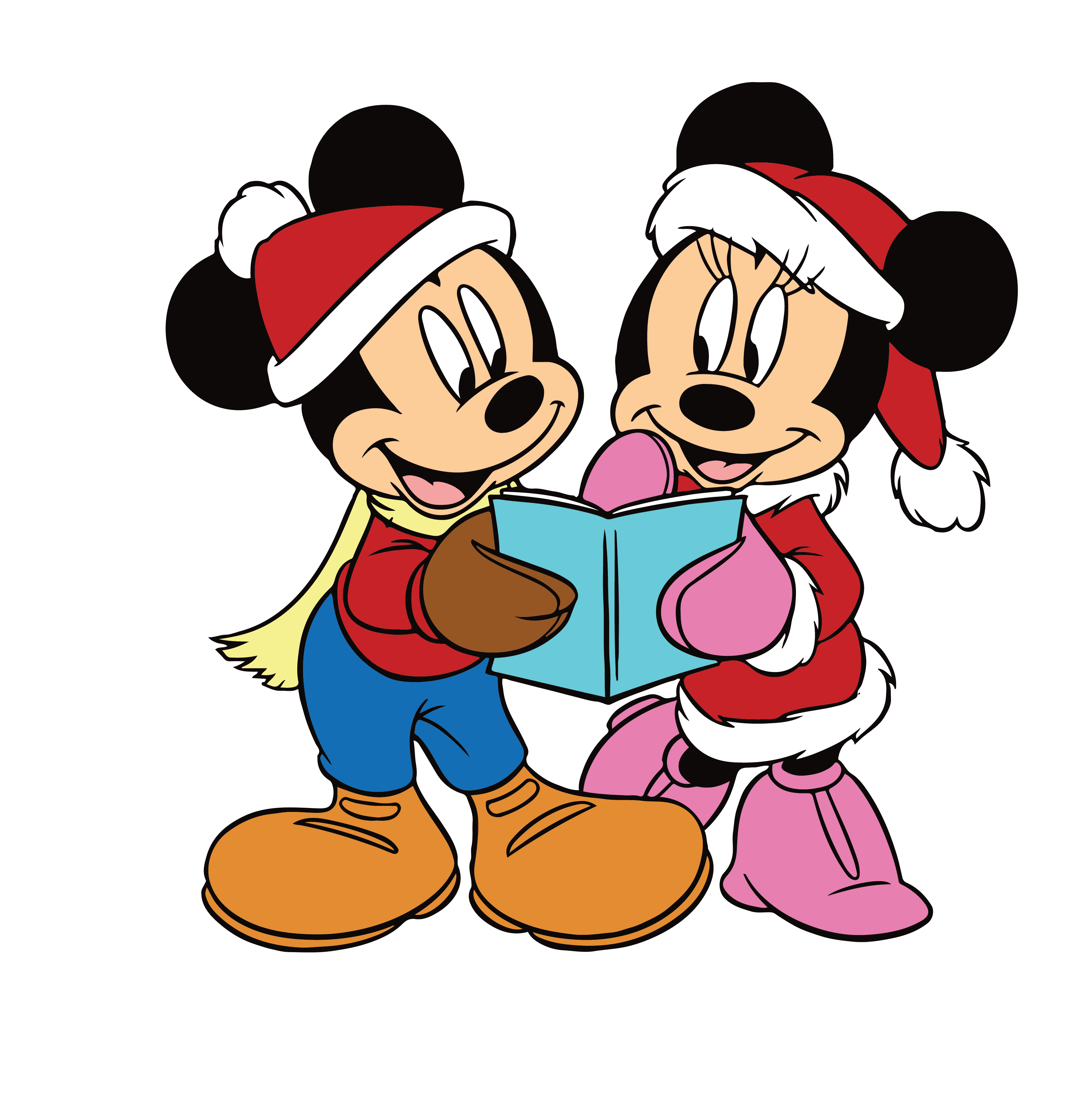 Mickey and Minnie mouse Christmas Svg, Disney Christmas Svg, - Inspire