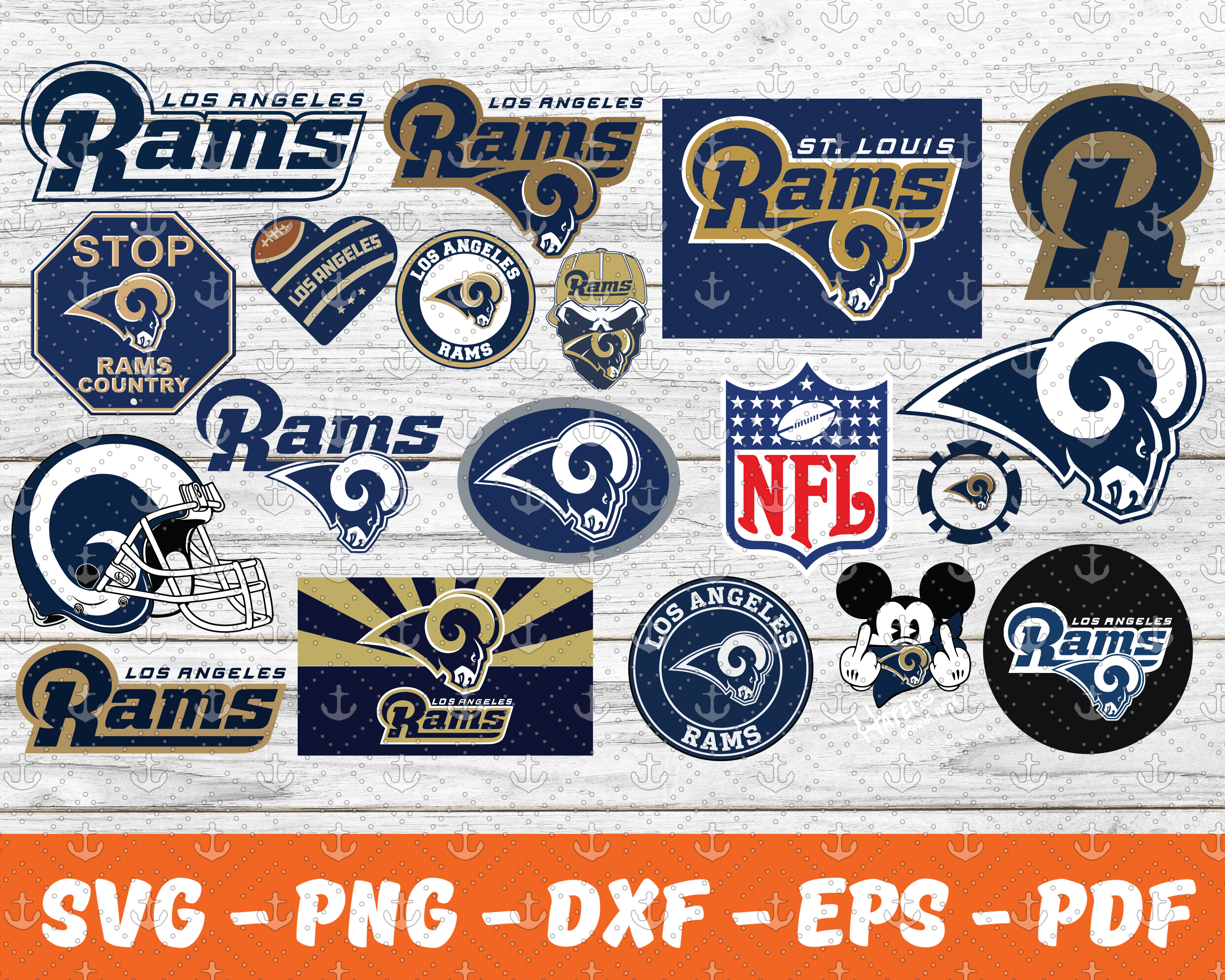 Los Angeles Rams Svg,Ncaa Nfl Svg, Ncaa Nfl Svg, Nfl Svg ,Ml | Inspire ...