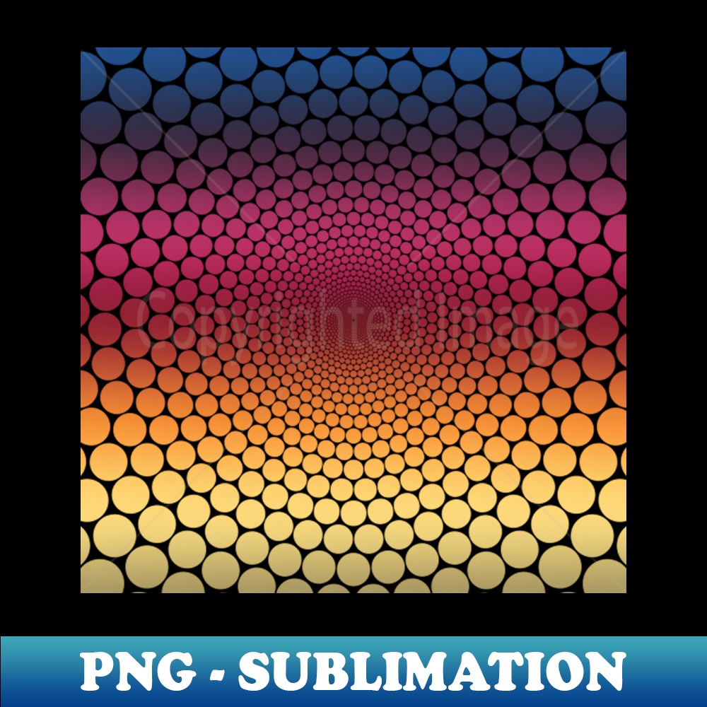 Optical Illusion Linear Gradient Black - Exclusive PNG Subli | Inspire ...