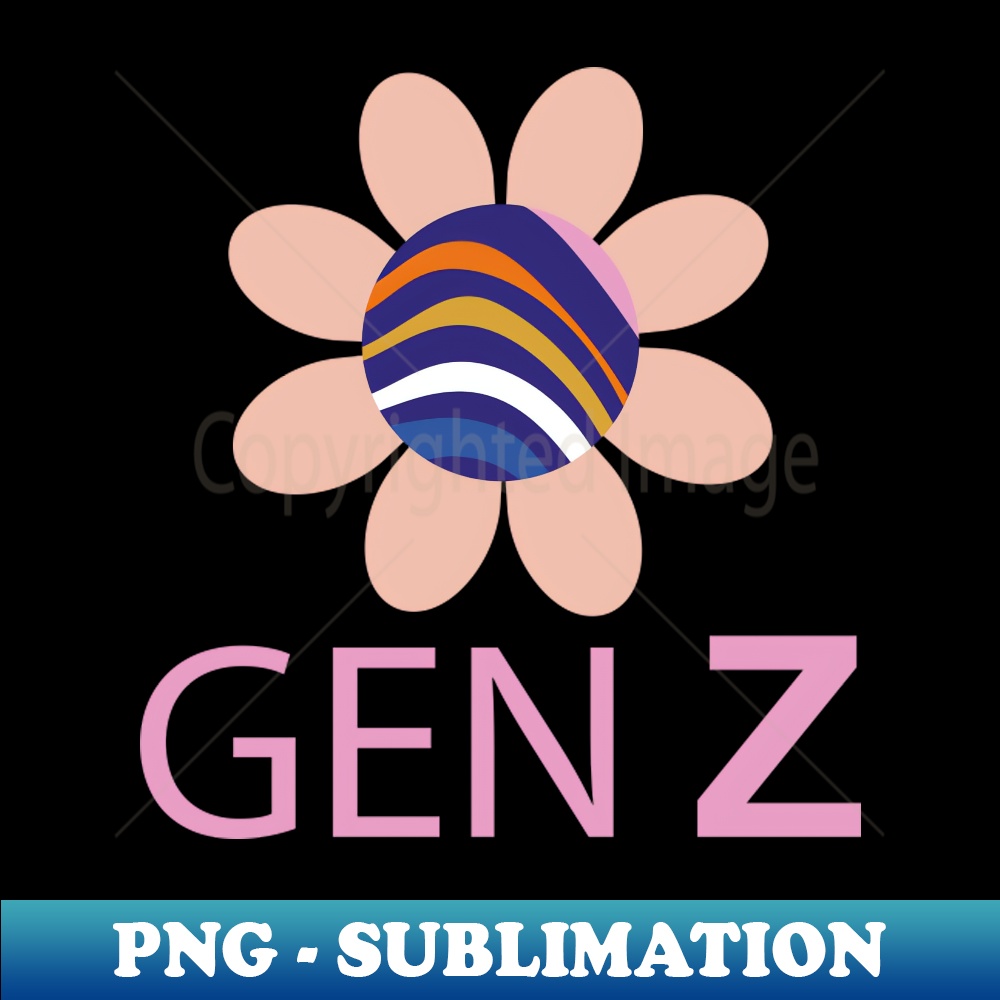 Colorful wavy flower generation z gen z eboy egirl birthday | Inspire ...