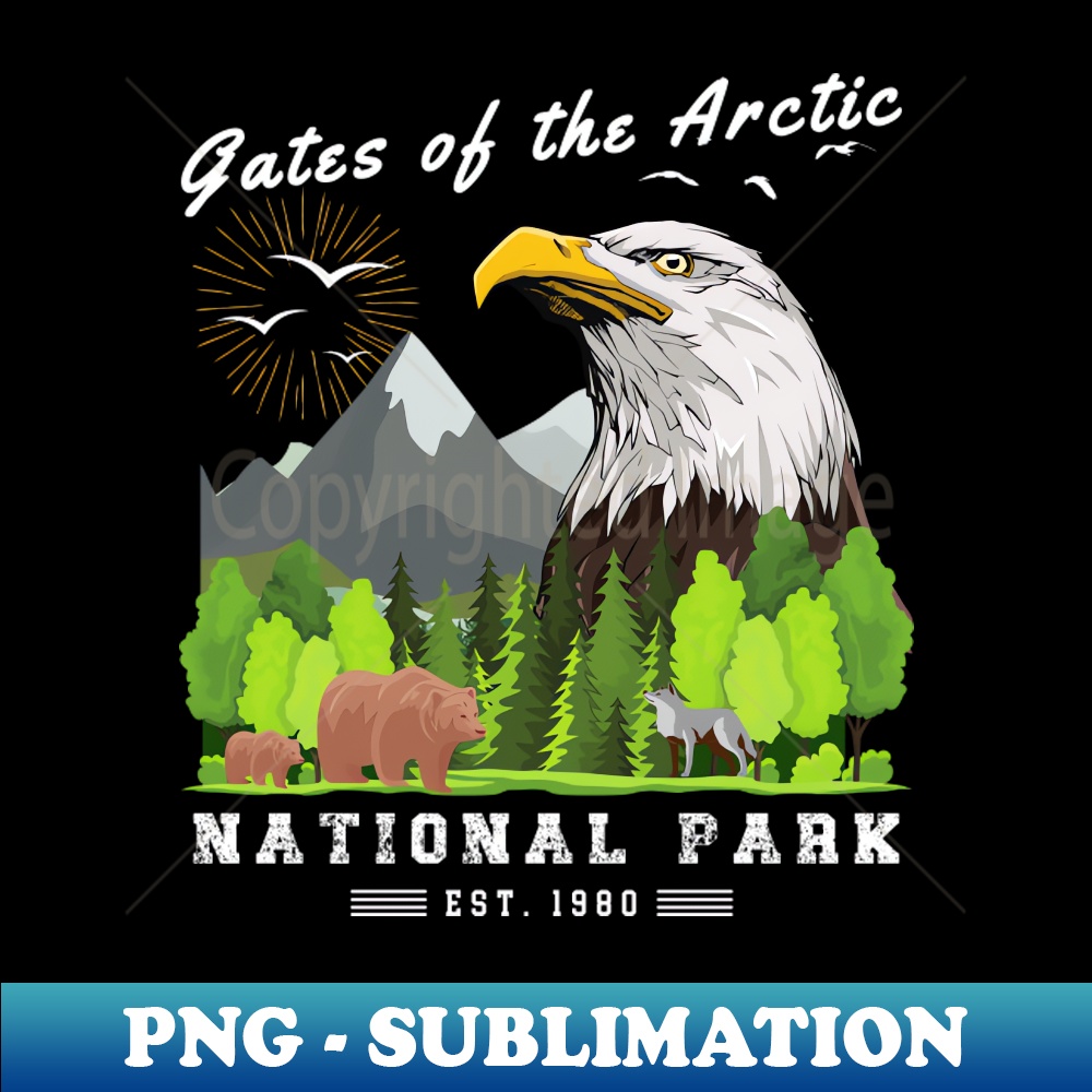 Gates of the Arctic Valley National Park Instant PNG Subli Inspire