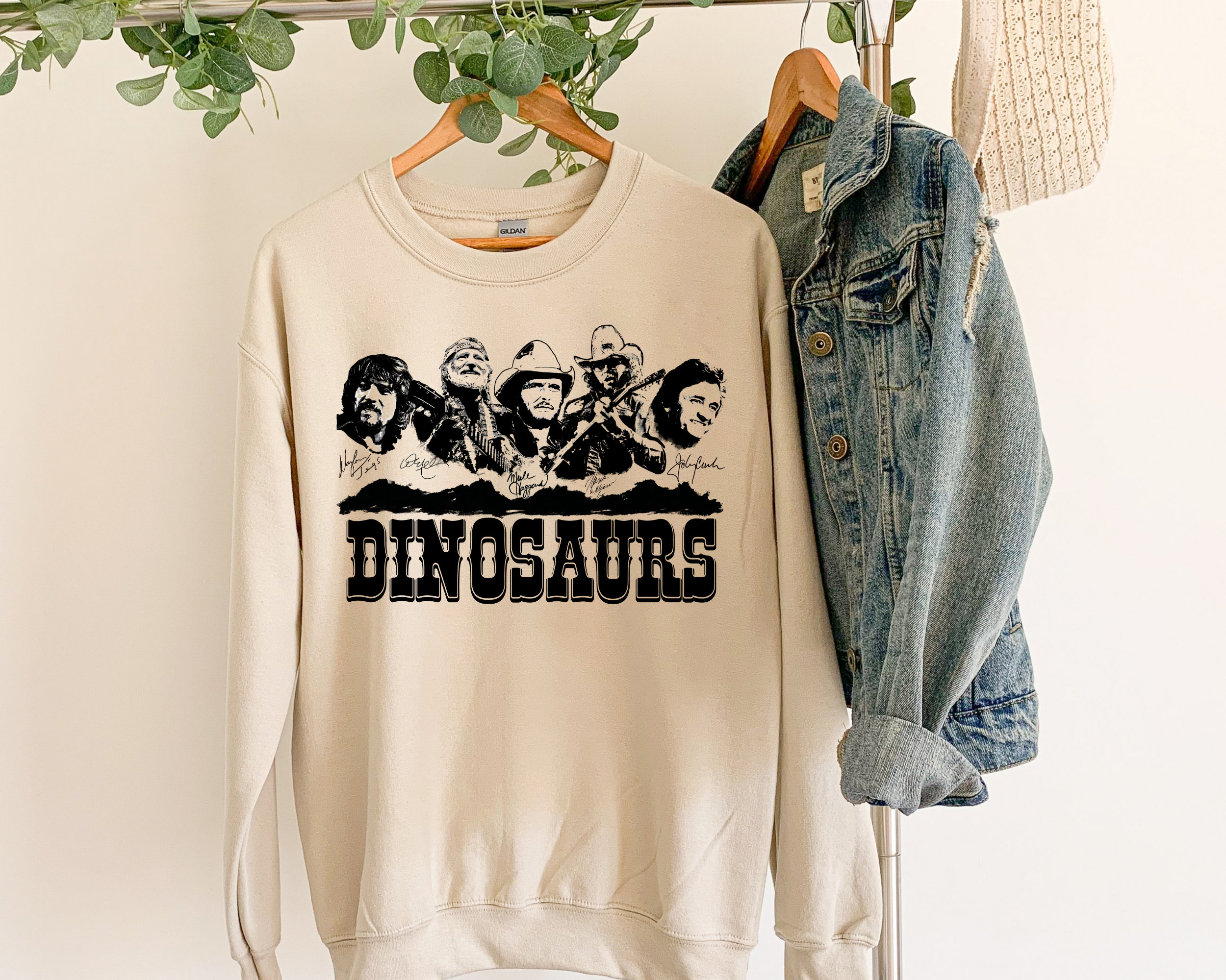 All Over Dinosaurs Printed  Sweatshirt and Jogger Co-ord Set