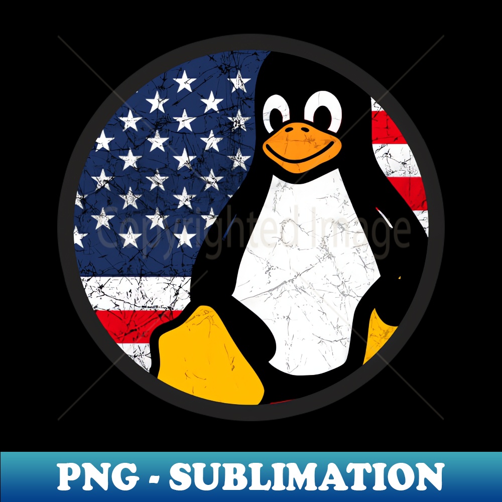 Linux USA - High-Quality PNG Sublimation Download - Perfect | Inspire ...