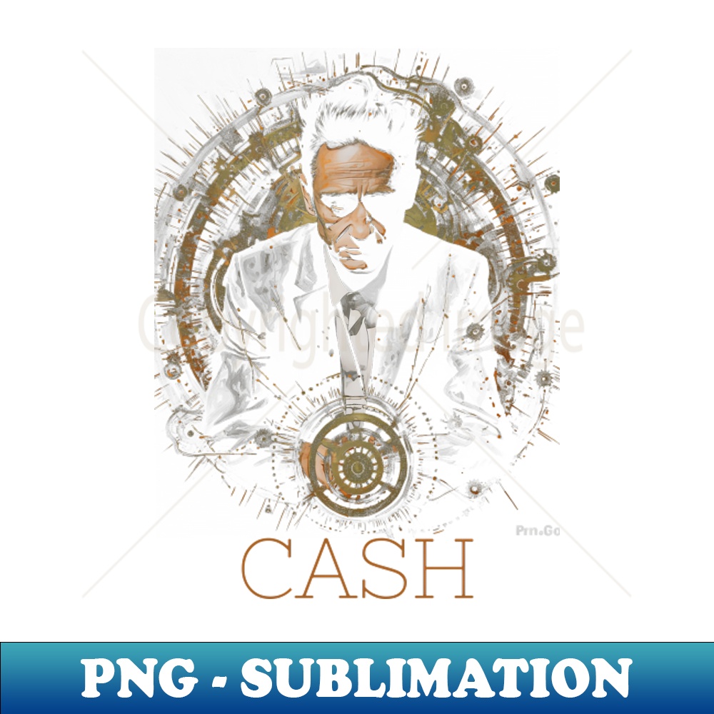 Johnny Cash Fan Gift - PNG Transparent Sublimation File - Un - Inspire ...