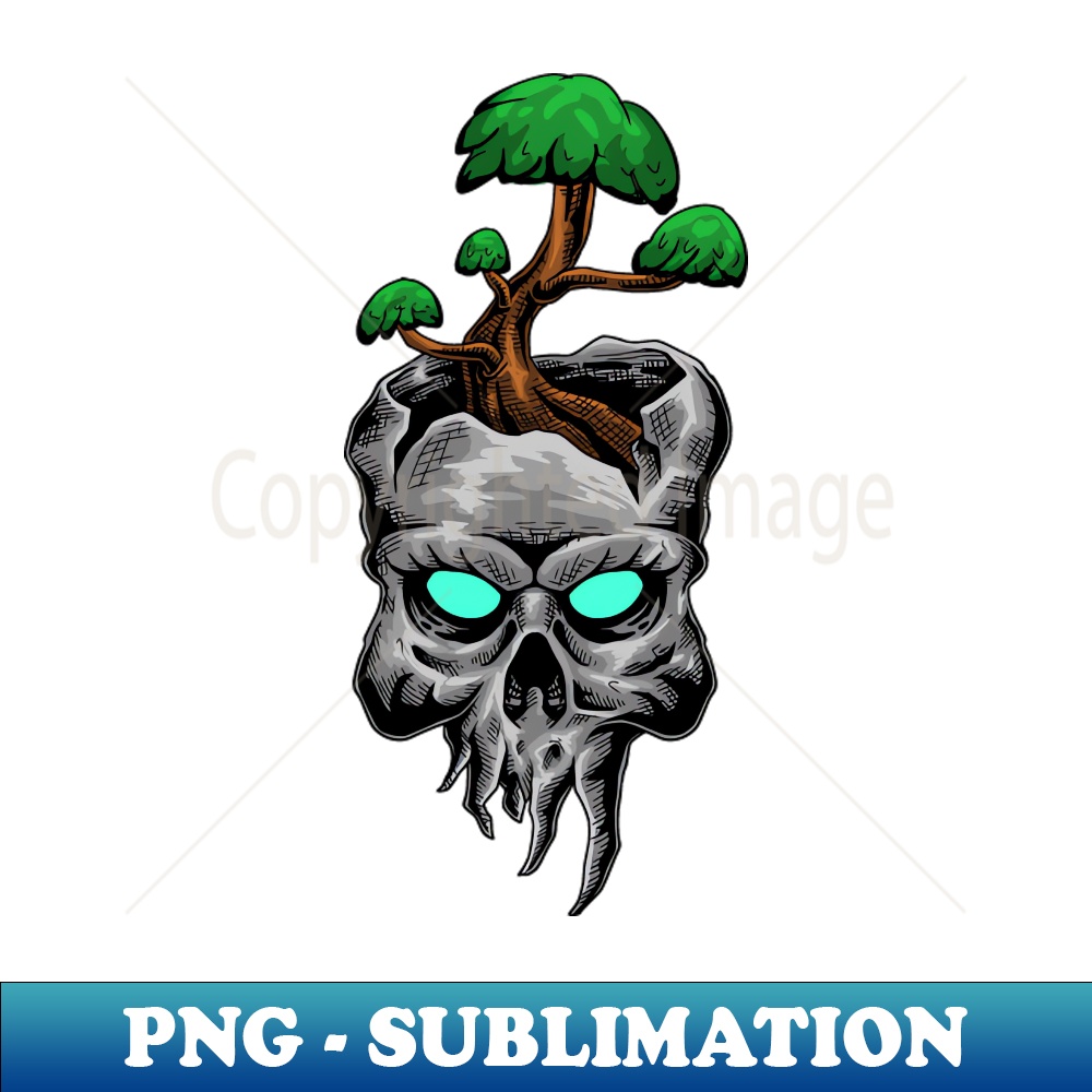 Skull - PNG Transparent Sublimation Design - Defying the Nor | Inspire ...