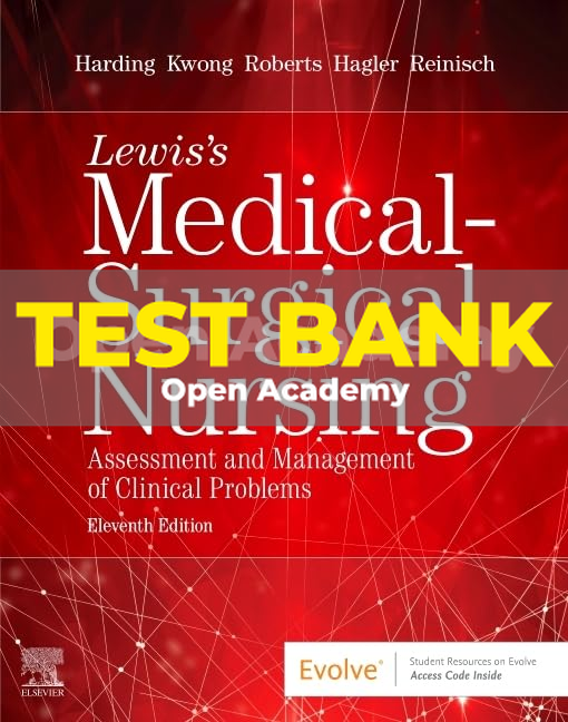 Test Bank For Lewis's Medical Surgical Nursing 11th Edition | Inspire
