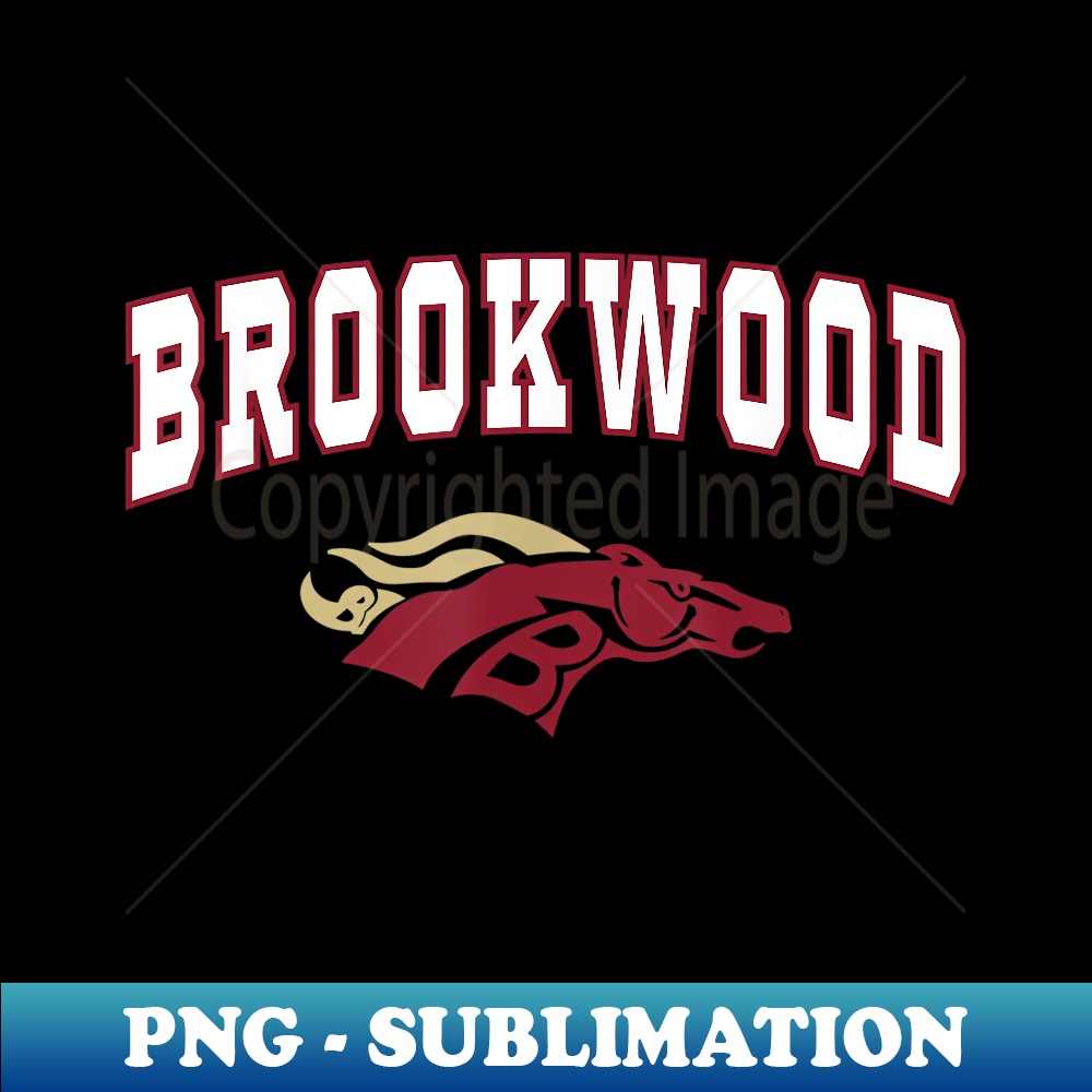 Brookwood High School Broncos PNG Sublimation Digital Down Inspire