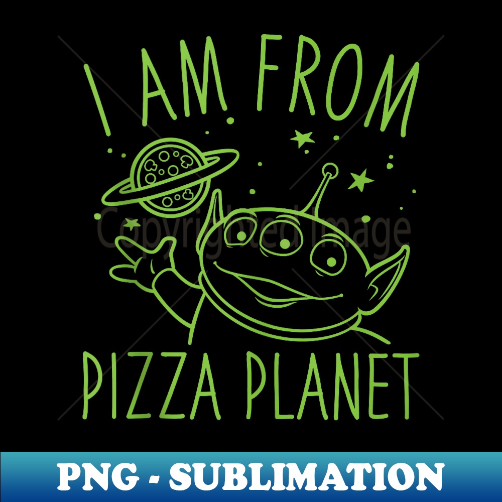 Disney Pixar Toy Story Neon GreenAliensPizza Exclus Inspire