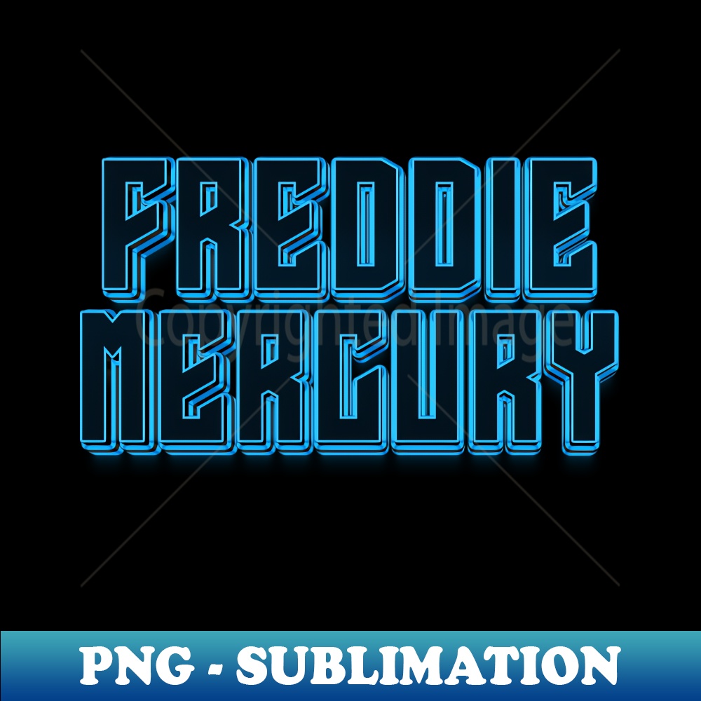 Débardeur Officiel Freddie Mercury Blue Shades – Photo Iconique, 100% Coton Authentique