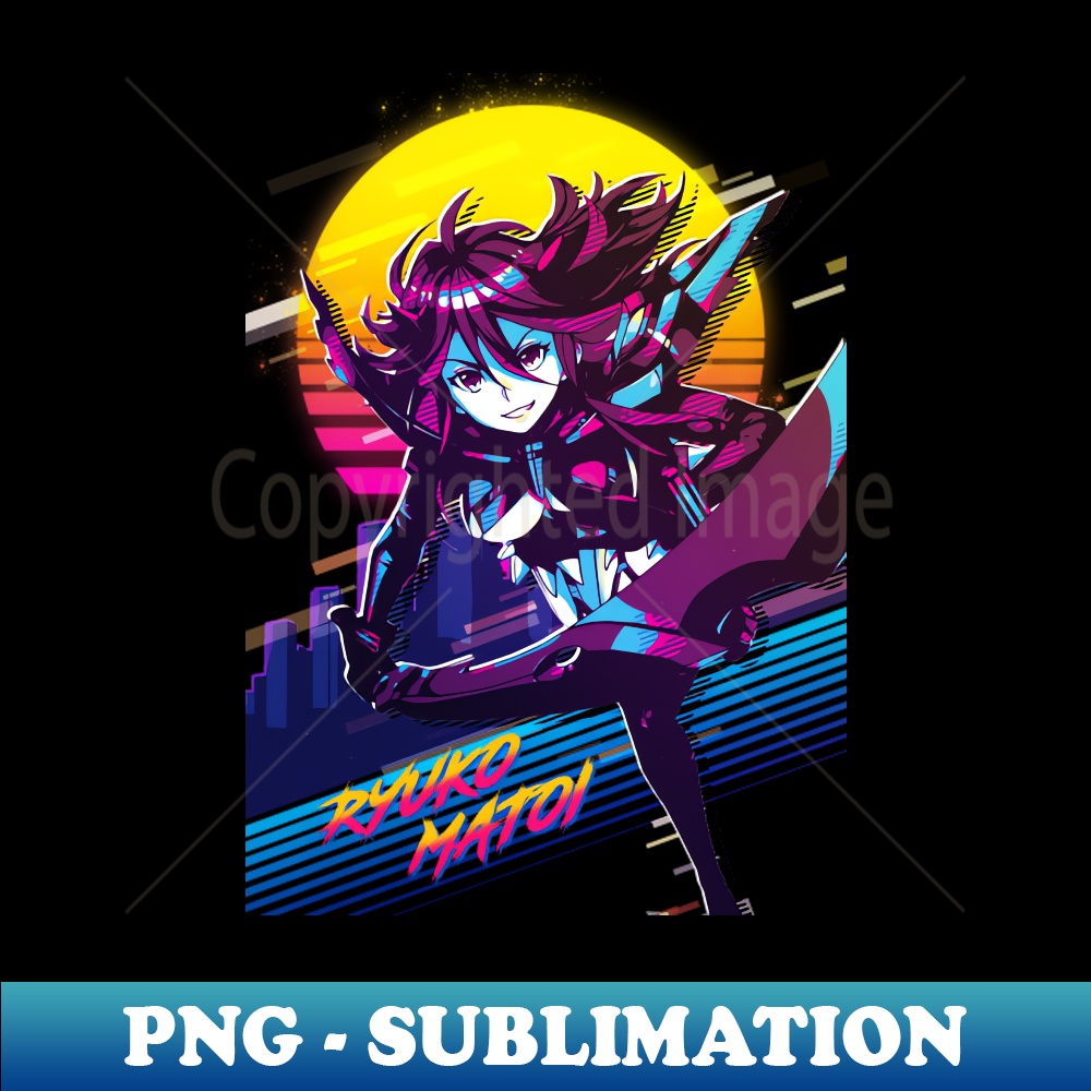 Kill La Kill Ryko Matoi Png Transparent Sublimation File Inspire