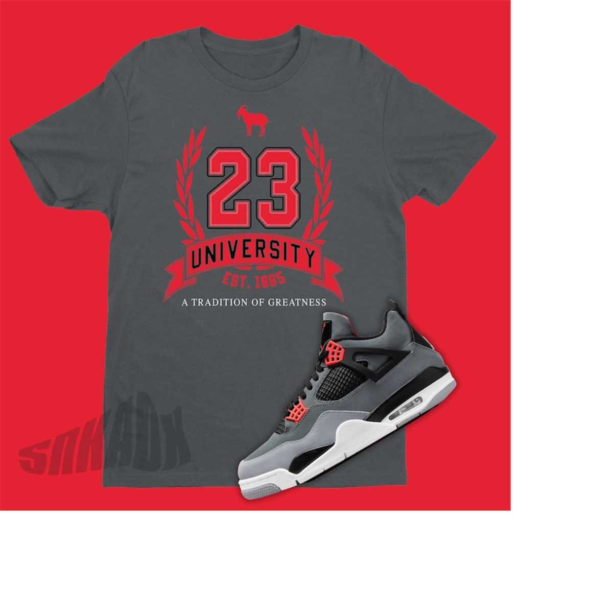 jordan 4 retro infrared shirt
