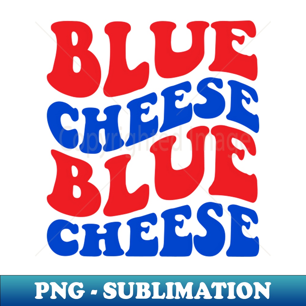 Buffalo Bills Blue Cheese PNG Transparent Sublimation File Inspire