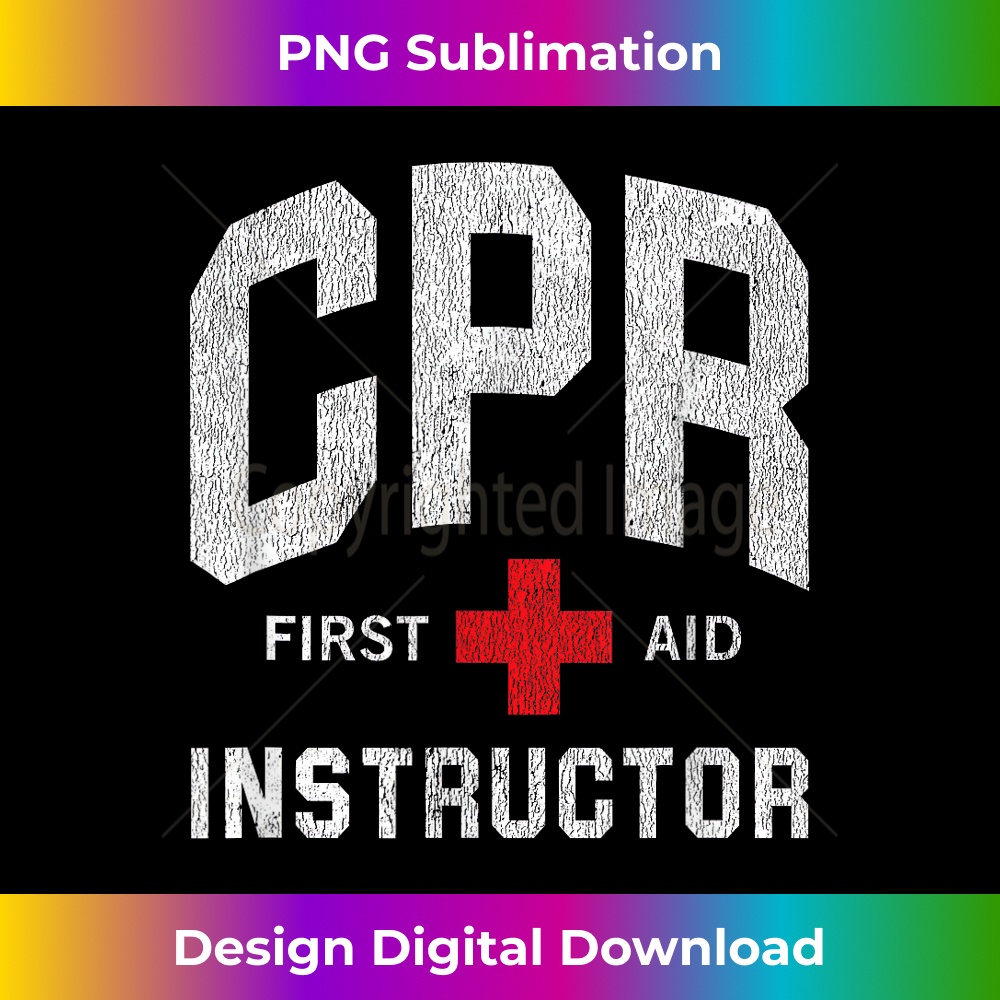 CPR First Aid AED Instructor - Contemporary PNG Sublimation | Inspire ...