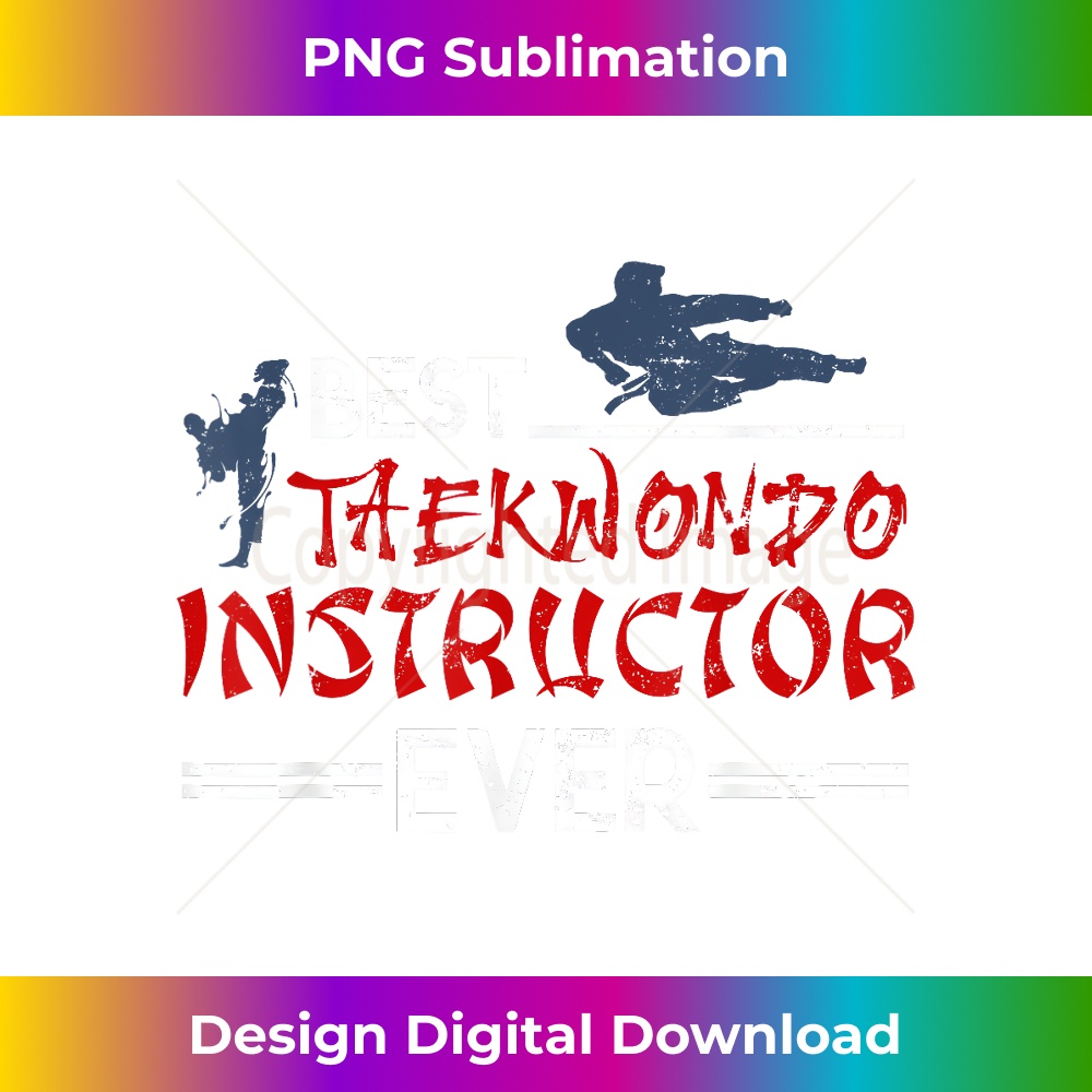 Taekwondo Lehrer Geschenk - Schlüsselanhänger 'Bester Taekwondo Lehrer' Edelstahl