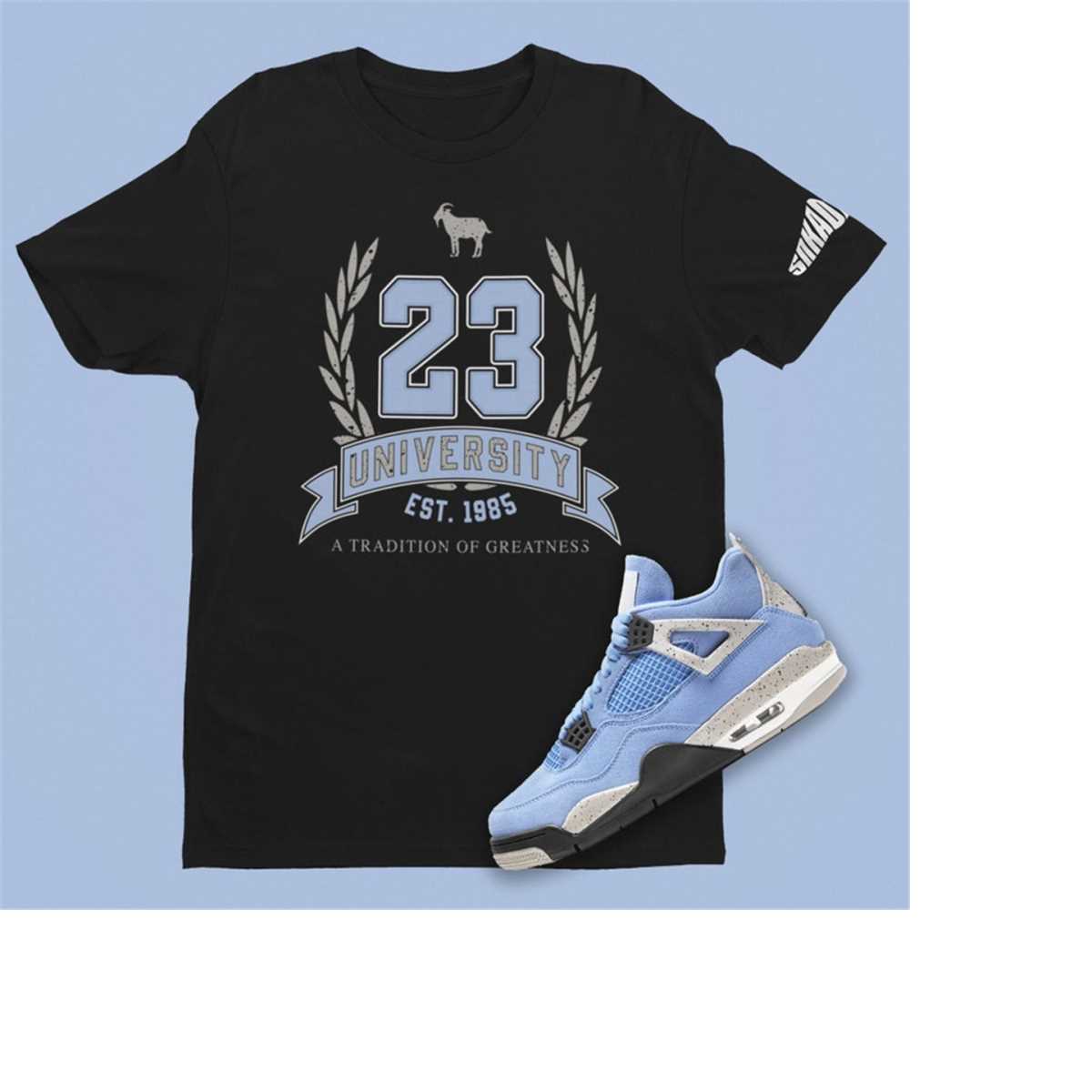 Sneakers Jordan Retro University Blue Shirt Shirts That Match