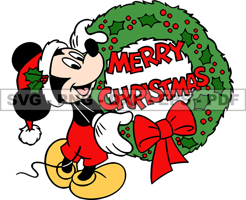 Disney Christmas Svg, Disney svg ,Christmas Svg , Christmas - Inspire