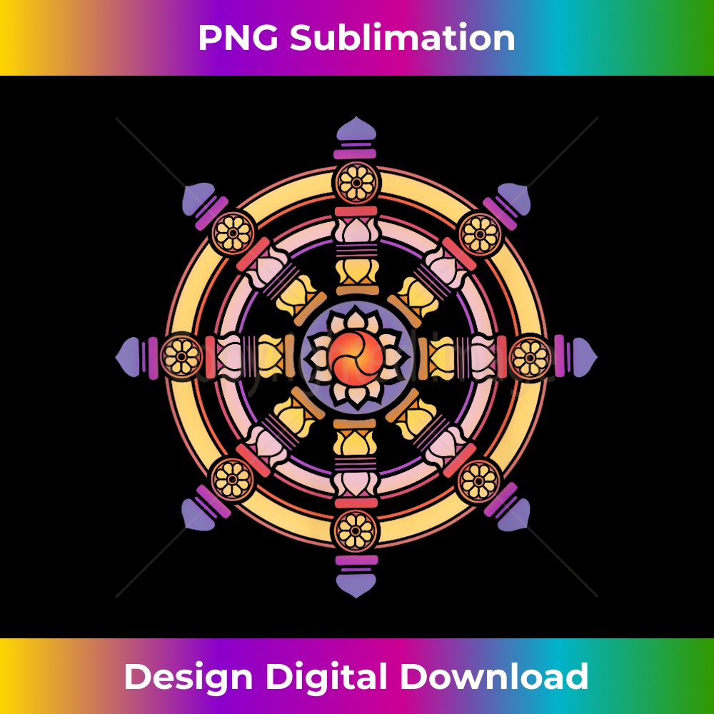 Dharma Wheel Meditation Lotus Chakra Yoga Dharmachakra Karma | Inspire ...
