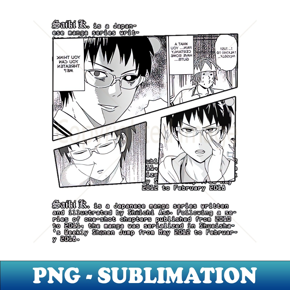 Kusuo Saiki The Disastrous Life of Saiki K Saiki Kusuo no Sa | Inspire