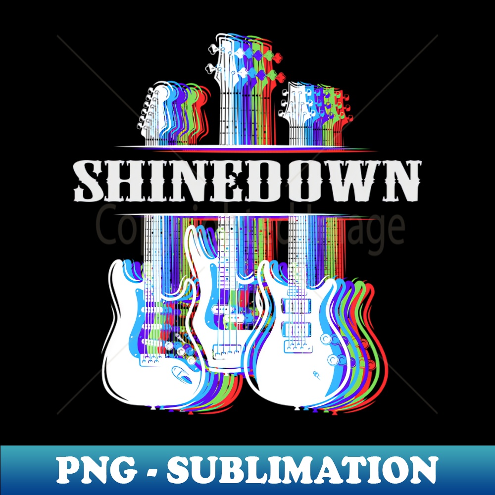 SHINEDOWN BAND HighResolution PNG Sublimation File Capt Inspire