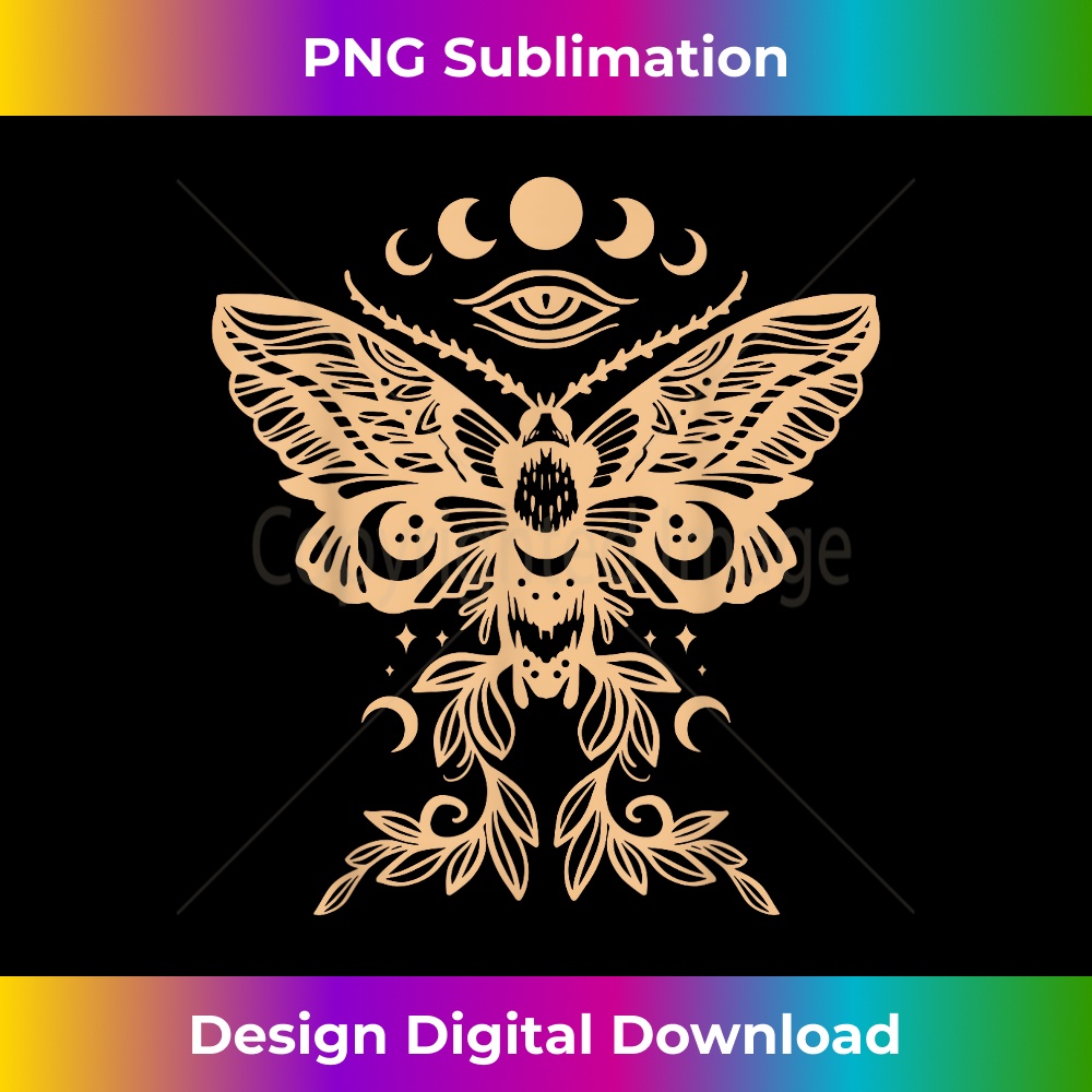 Witchy Aesthetic Celestial Mystic Death Moth Wiccan Moon - V | Inspire ...