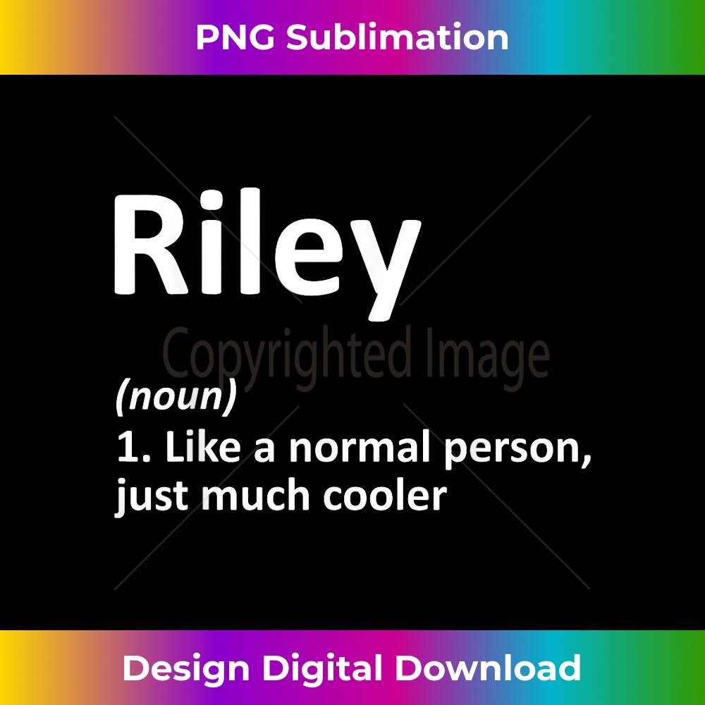 RILEY Definition Personalized Name Funny Birthday Gift Idea | Inspire ...