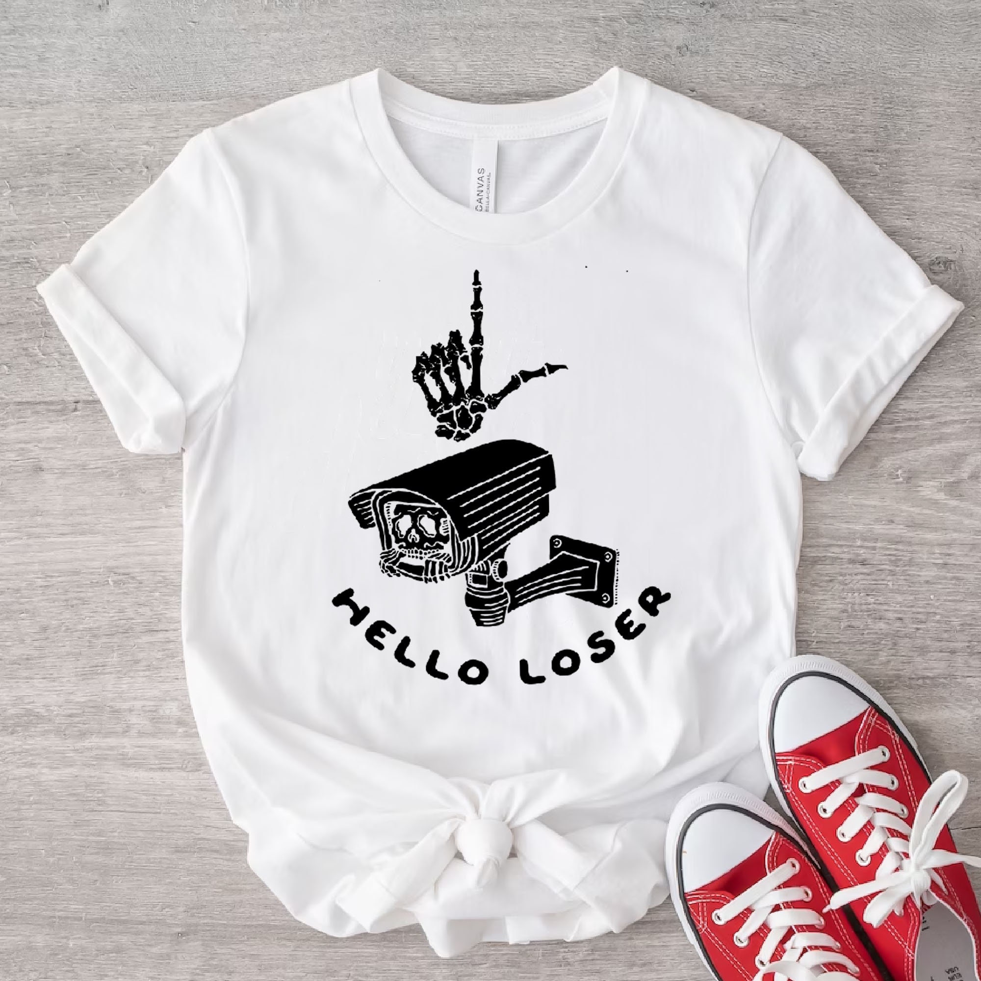 HELLO LOSER Shirt, atychiphobia, fear of failure, unisex pho | Inspire ...