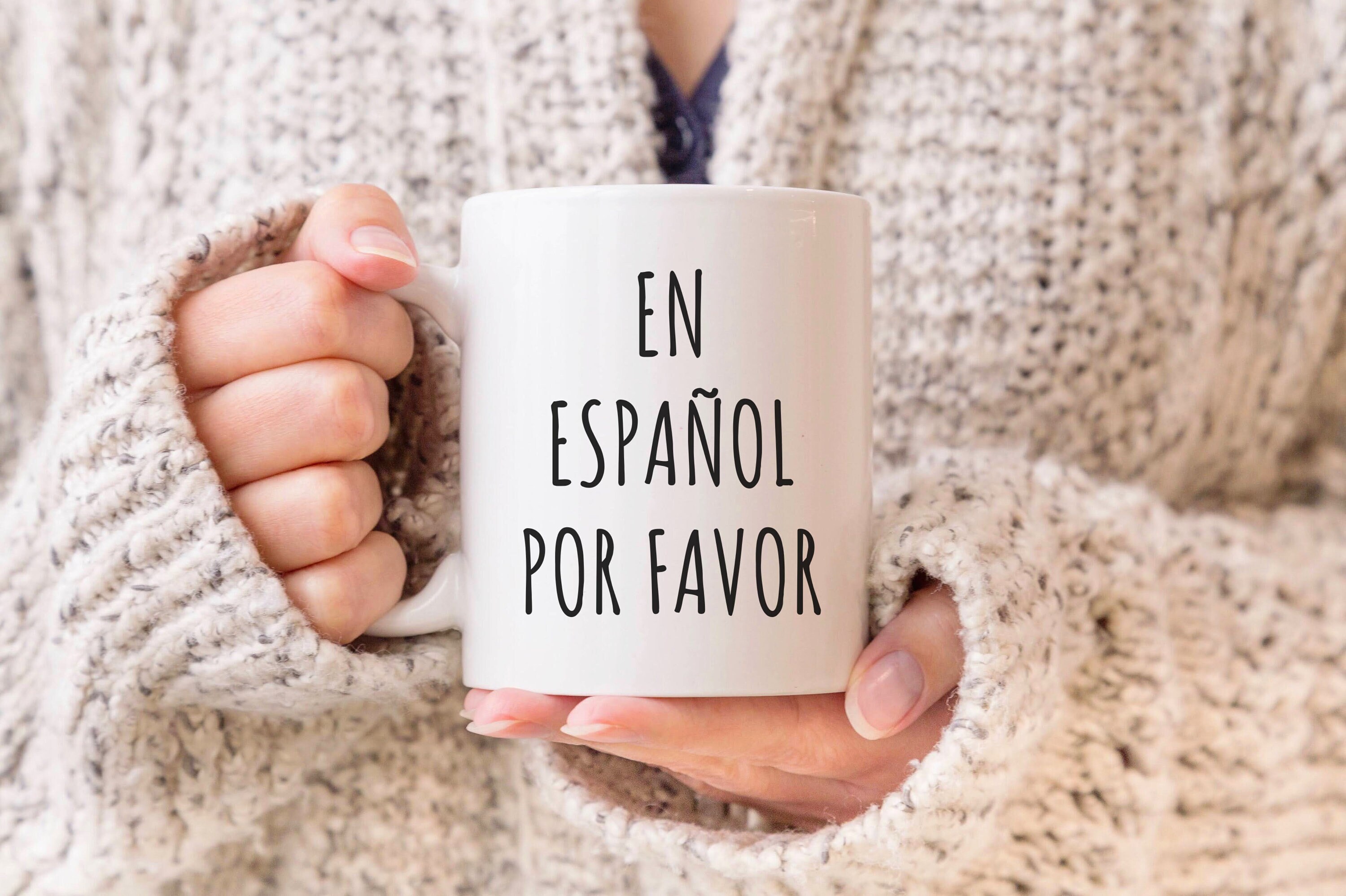 Funny Spanish Gift, En Espanol Por Favor, Bilingual Teacher | Inspire ...