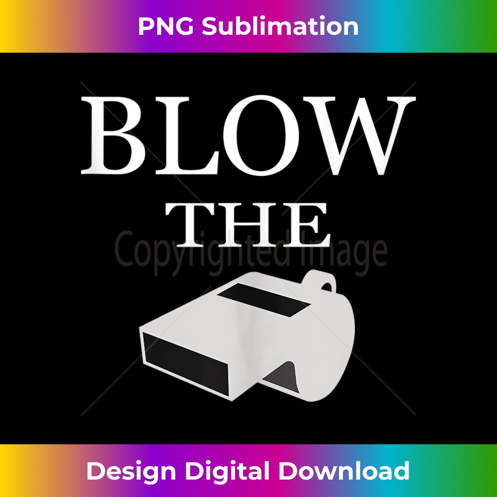 Funny Ref Heckler Blow The Whistle Bad Referee Whistle Tank Inspire