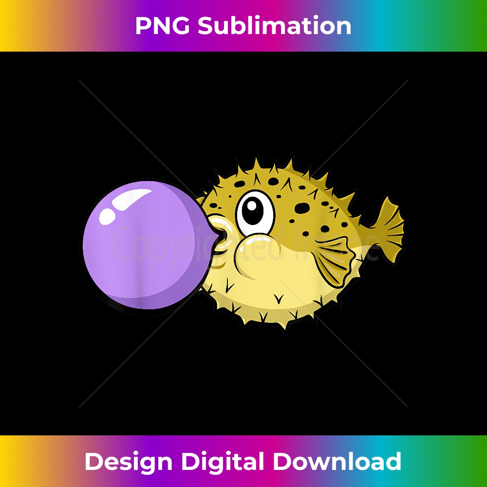Funny Cute Kawaii Blowfish Pufferfish Gum Bubble - Innovativ | Inspire ...