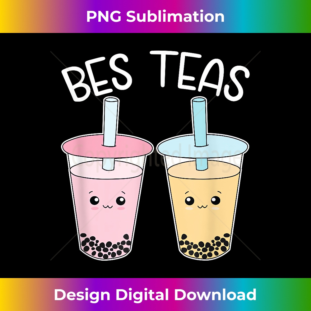 Bes Teas Besties Bubble Tea Cute Boba Best Friends - Contemp | Inspire ...