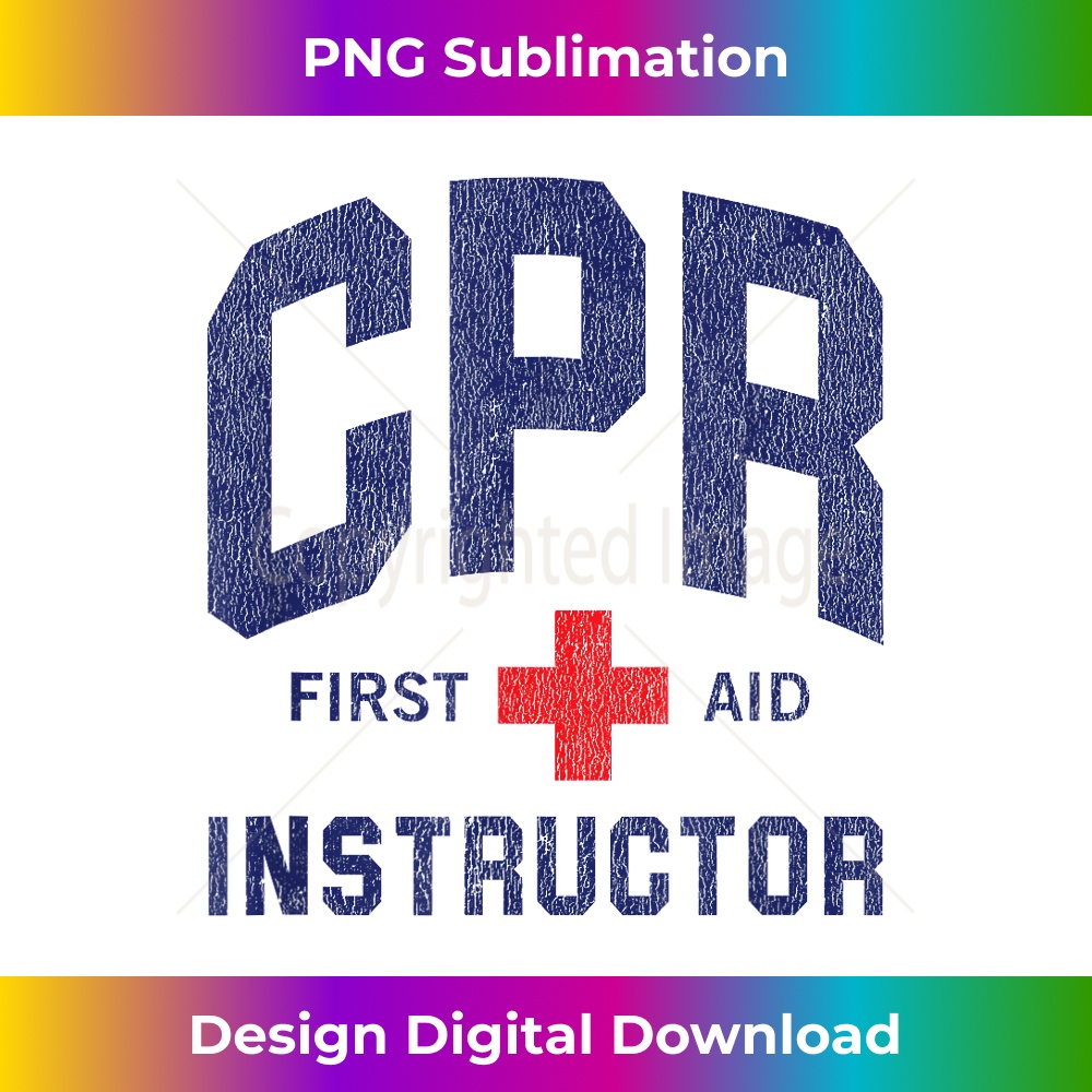 CPR First Aid AED Instructor - Deluxe PNG Sublimation Downlo | Inspire ...